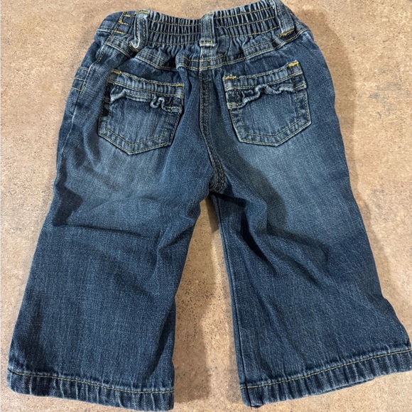 Gymboree - Baby Denim Jeans with Embroidered Dogs, Size 6-12 Months - Picture 4 of 5